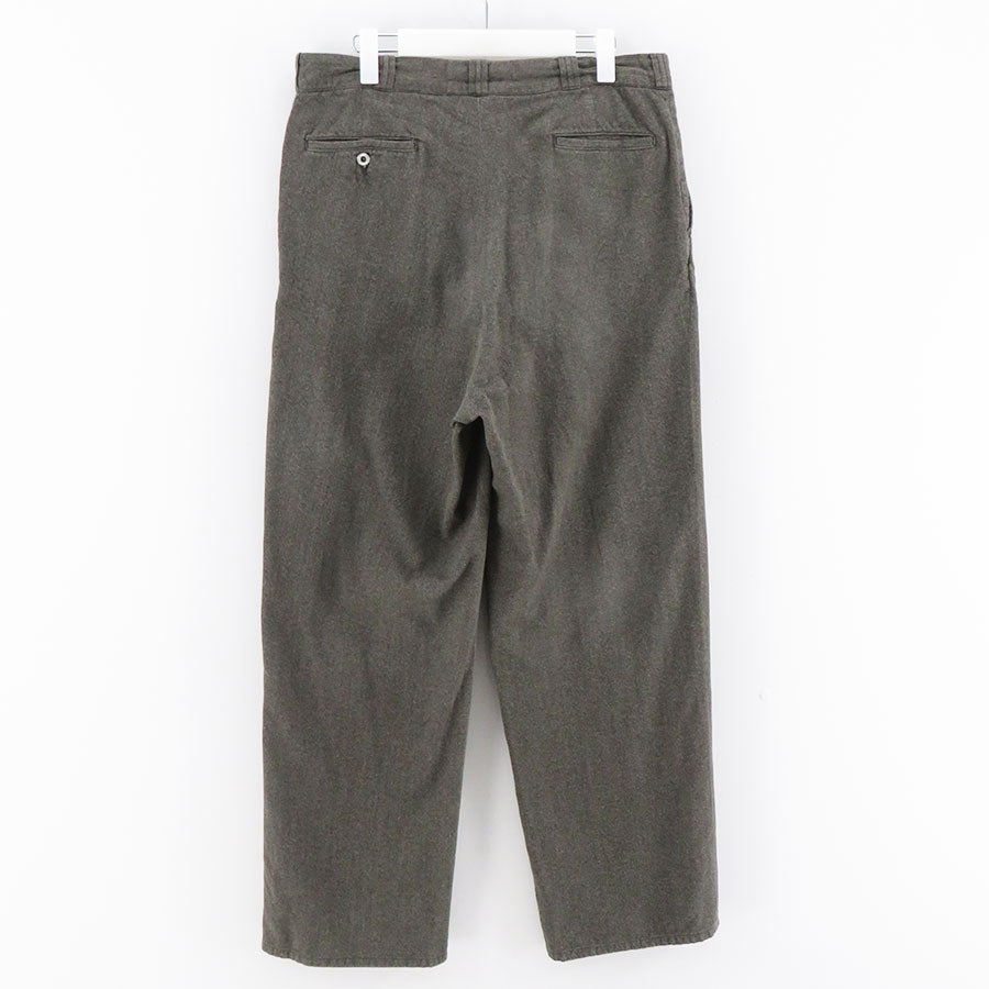 A.PRESSE/アプレッセ】Vintage Black Chambray Work Pants 26SAP-04-37