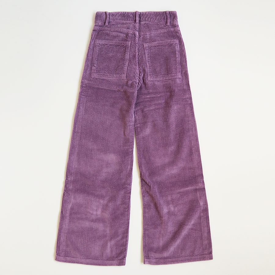 パンツ Baserange Tajo wide pants men CUE PURPLE Tajo ワイドパンツ