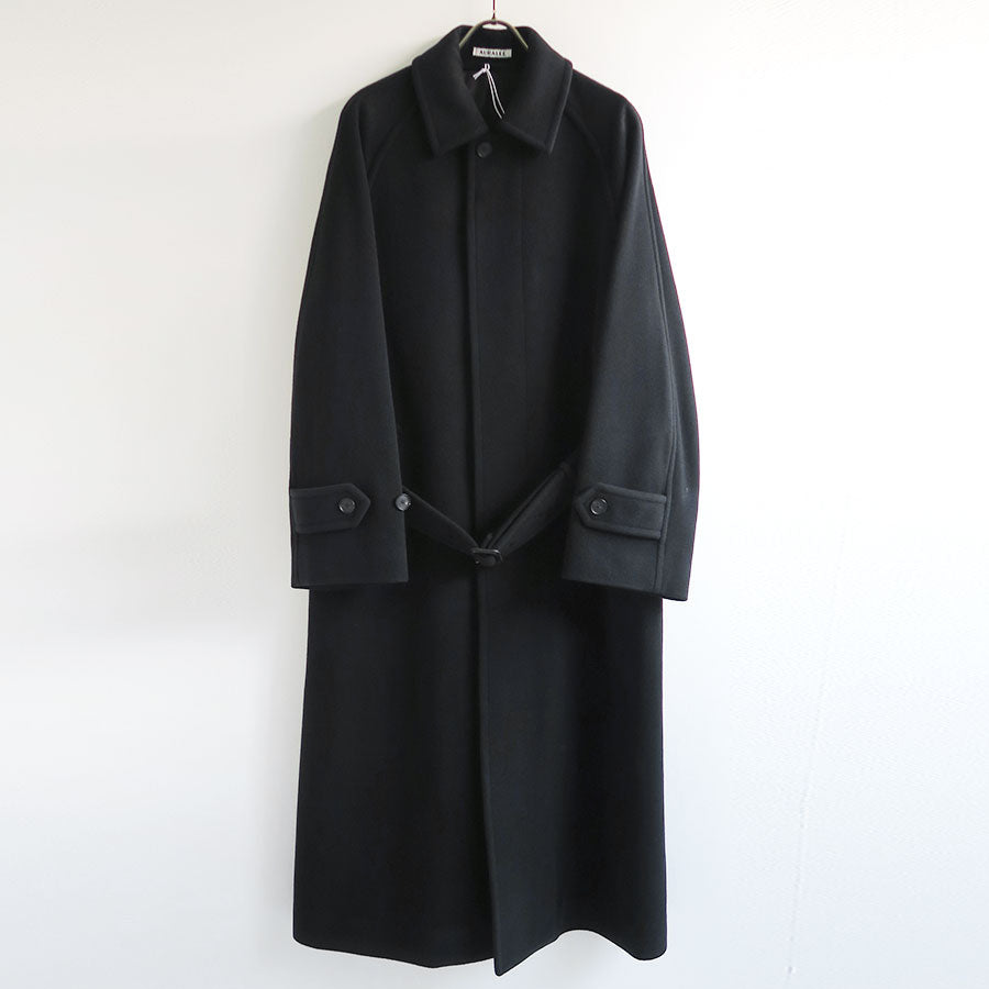 AURALEE/オーラリー】SUPER FINE WOOL MOSSER SOUTIEN COLLAR COAT