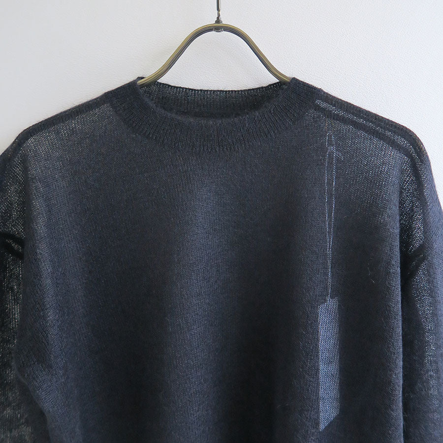 【IIROT/イロット】<br>Sheer mohair Knit <br>028-024-KT93