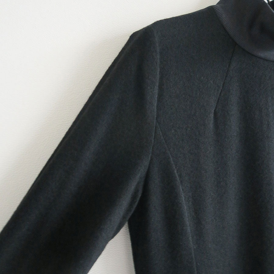 【EBONY/エボニー】<br>Wool Wrap dress <br>E23AW/D-04