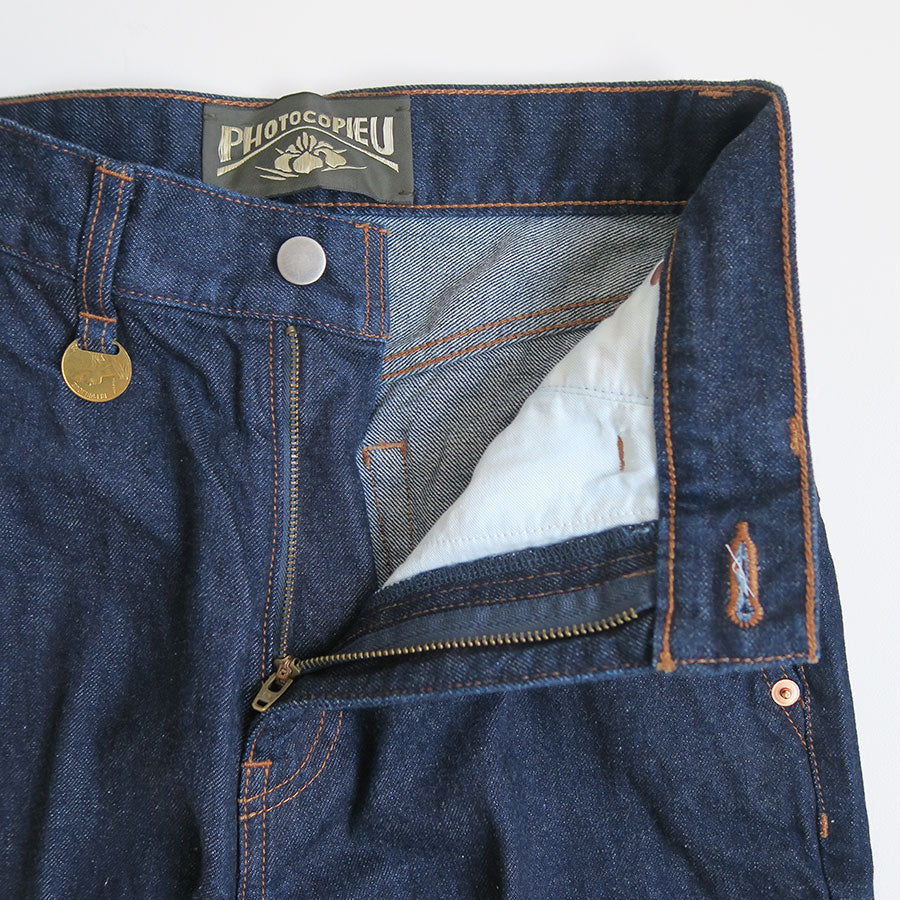 【PHOTOCOPIEU/フォトコピュー】<br>HI-WAIST DENIM PANTS (DAPHNE) <br>242DPN