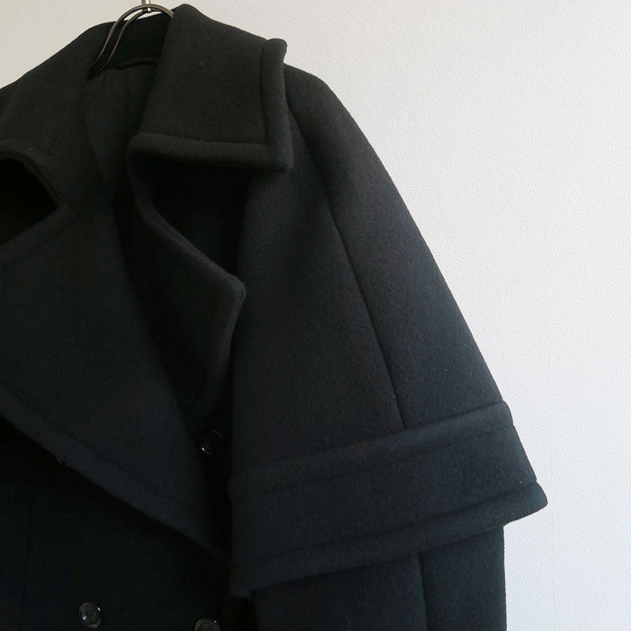 【PHOTOCOPIEU/フォトコピュー】<br>DOUBLE-BREASTED COAT (EVA) <br>232EVA