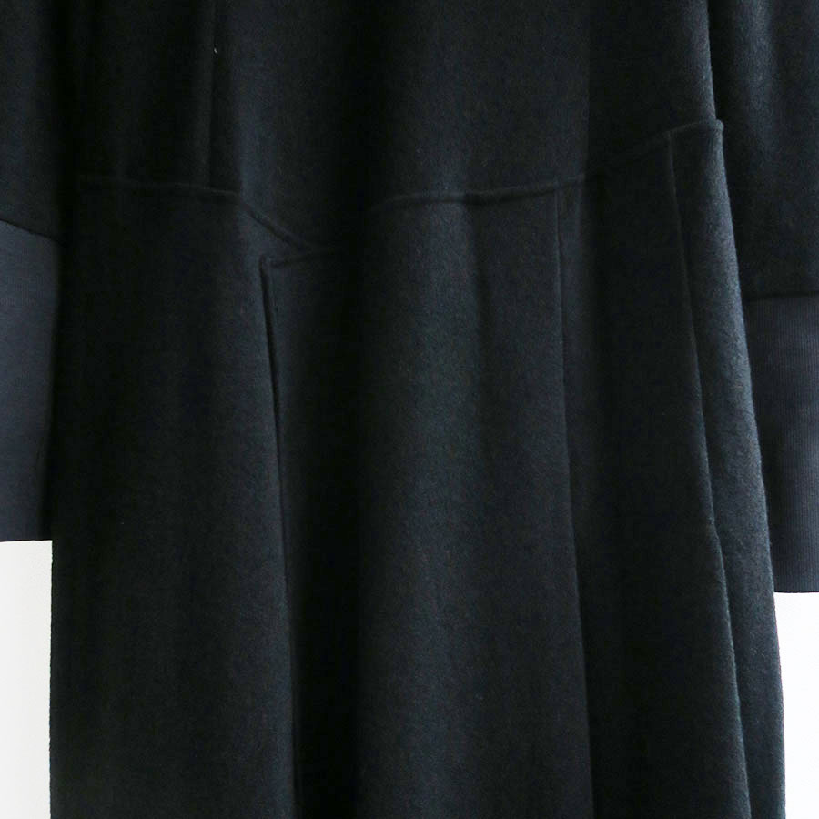 【EBONY/エボニー】<br>Wool Wrap dress <br>E23AW/D-04