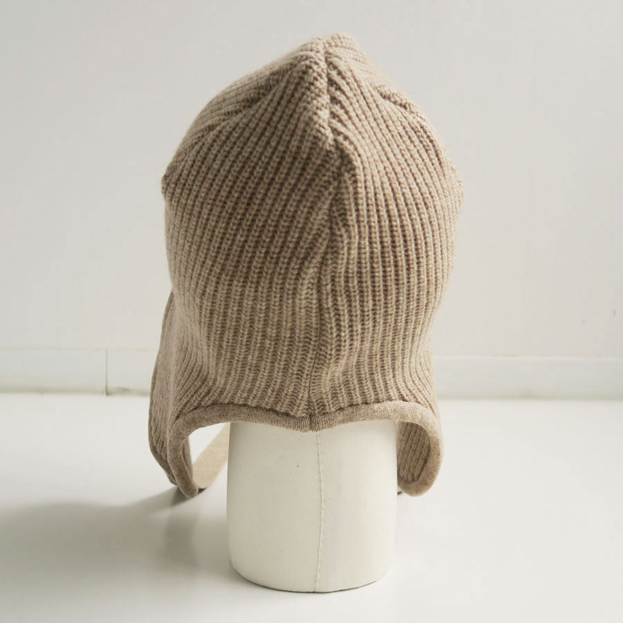 FUMIE TANAKA/フミエタナカ】ear cover knit cap F23A-77の通販