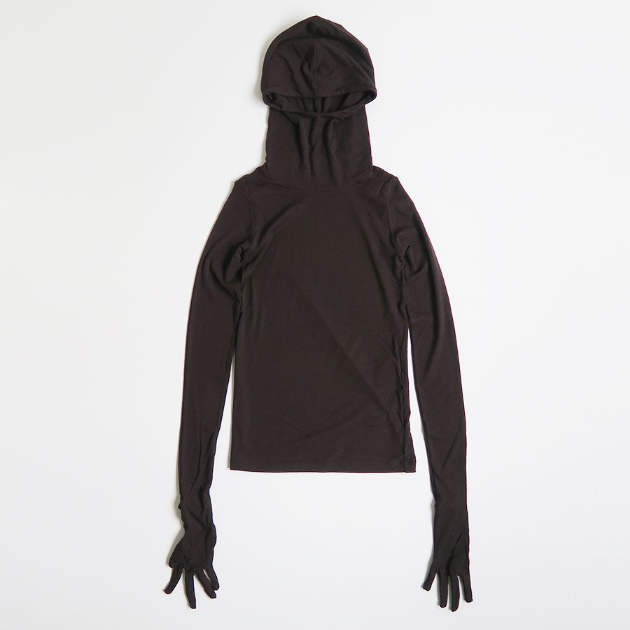 【IIROT/イロット】<br>Glove skin hoodie jersey <br>028-024-CT89