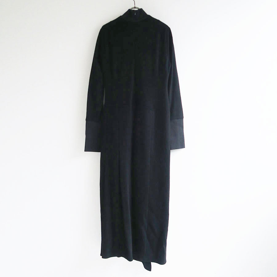 【EBONY/エボニー】<br>Wool Wrap dress <br>E23AW/D-04