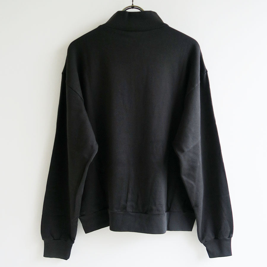 AURALEE/オーラリー】SUPER HIGH GAUGE SWEAT HALF ZIP P/O A25AP03CU