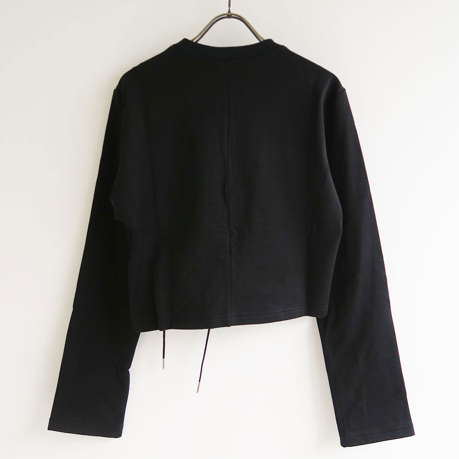 【PHOTOCOPIEU/フォトコピュー】<br>DRAWSTRING DETAIL TOP (MIA) <br>242MIA