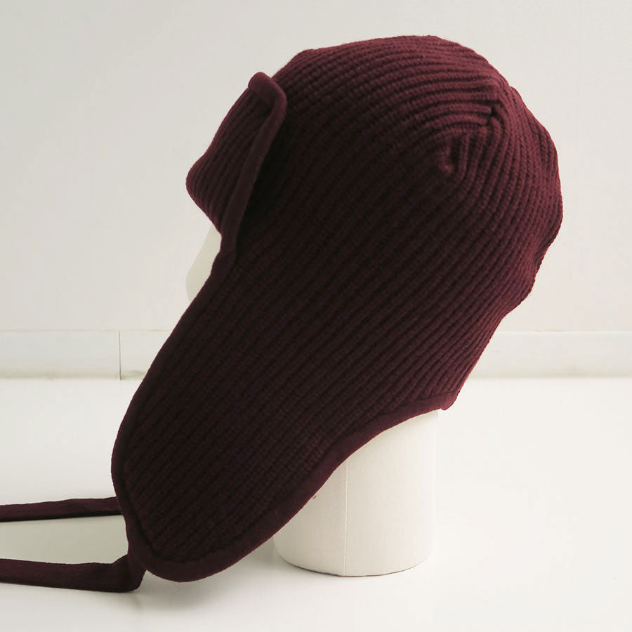 FUMIE TANAKA/フミエタナカ】ear cover knit cap F23A-77の通販