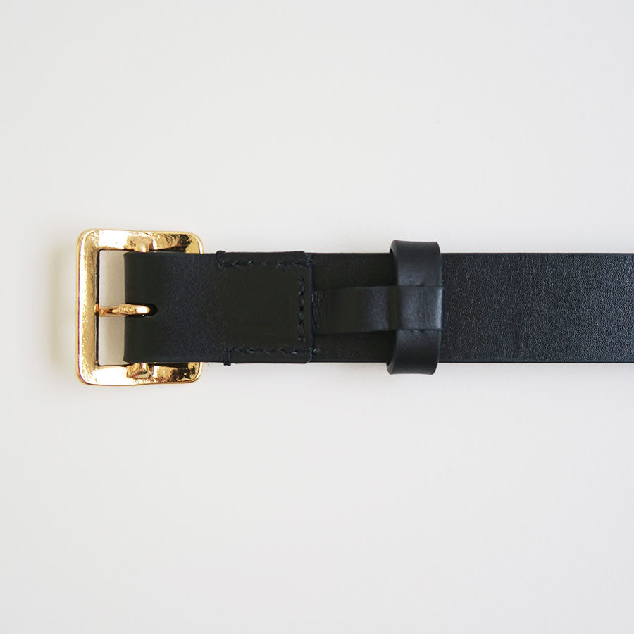 【AURALEE/オーラリー】<br>SQUARE BUCKLE BELT <br>A00B07RP