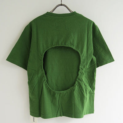 【INSCRIRE/アンスクリア】<br>Back Circle Tee <br>I25SS-BC98B