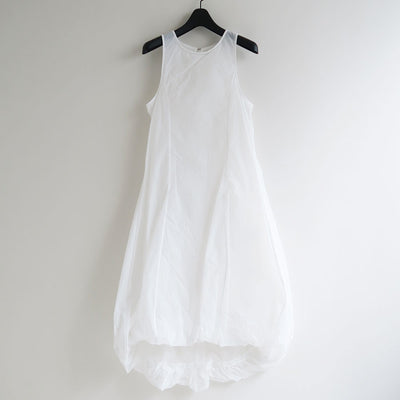 【AMOMENTO/アモーメント】<br>SHEER VOLUME DRESS <br>AM25SSW05DR