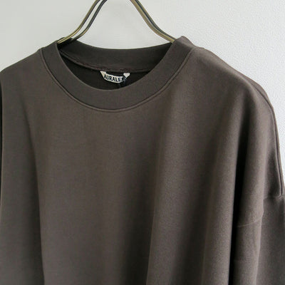 【9/5からポイント10%還元】<br>【AURALEE/オーラリー】<br>SUPER HIGH GAUGE SWEAT P/O <br>A25AP04CU