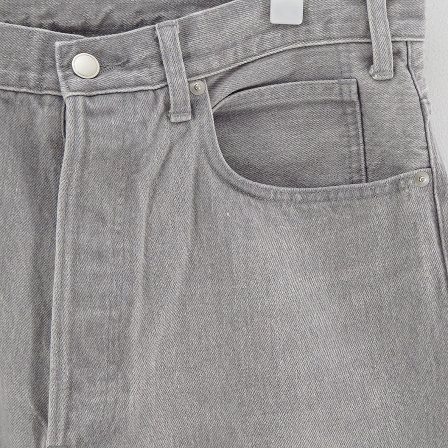 【Unlikely/アンライクリー】<br>Unlikely Time Travel Jean Wide Gray Denim <br>U25F-21-0002