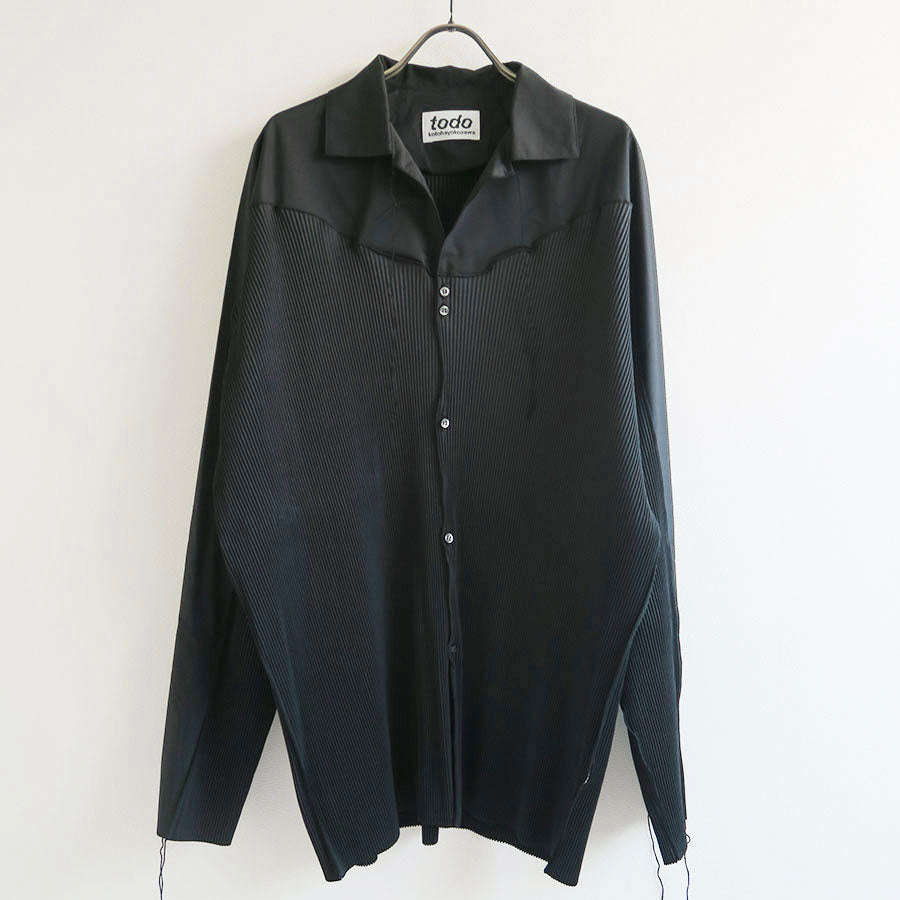 【to do kotohayokozawa/コトハヨコザワ】<br>Todo wave shirts <br>TD23A-SH