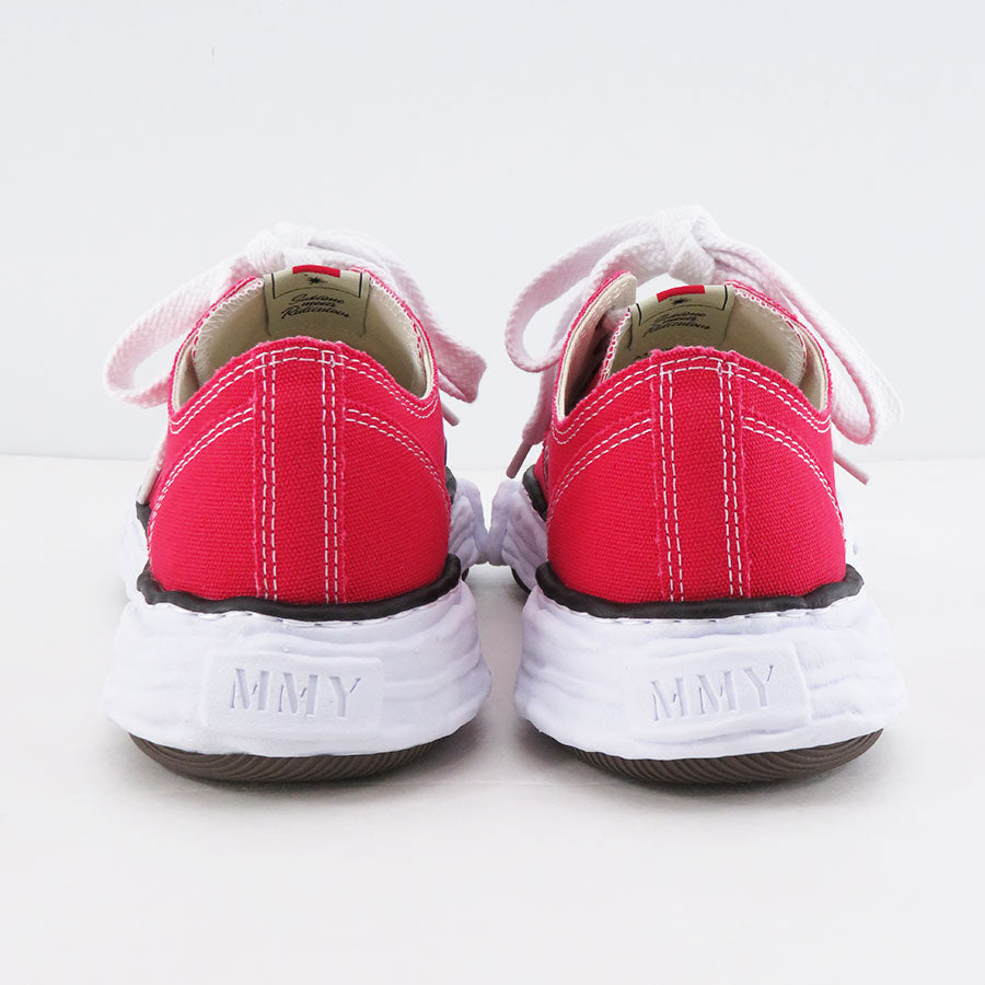 【Maison MIHARA YASUHIRO】<br>"PETERSON23" OG Sole Canvas Low-top Sneaker (RED) <br>A11FW702