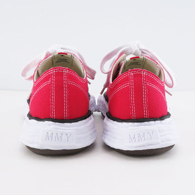 【Maison MIHARA YASUHIRO】<br>"PETERSON23" OG Sole Canvas Low-top Sneaker (RED) <br>A11FW702