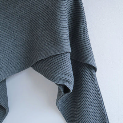 【IIROT/イロット】<br>Cotton wool layered knit <br>024-023-KT56