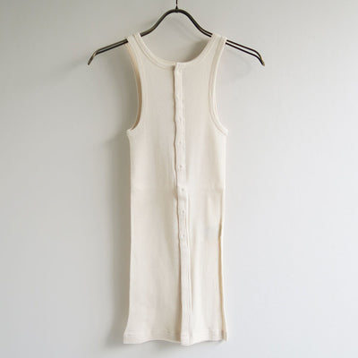【AURALEE/オーラリー】<br>ORGANIC SOFT RIB TANK TOP <br>A25ST05OT