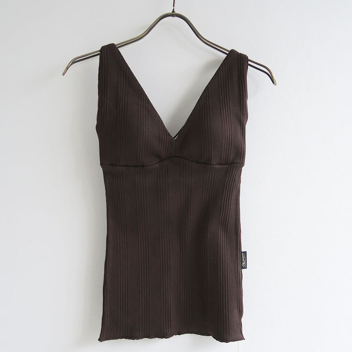 PHOTOCOPIEU/フォトコピュー】V-NECK CAMISOLE (KAINO) 251KINの