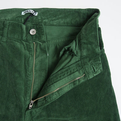 【9/5からポイント10%還元】<br>【AURALEE/オーラリー】<br>PIGMENT DYED FINX CORDUROY WIDE 5P PANTS <br>A25AP04FC