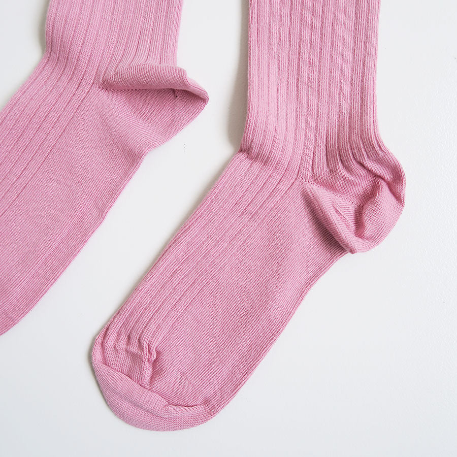 【Baserange/ベースレンジ】<br>RIB OVERANKLE SOCKS <br>SORO-CR-WI25