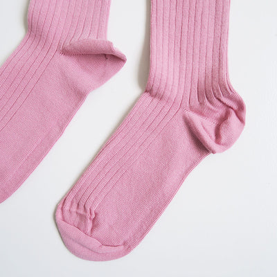 【Baserange/ベースレンジ】<br>RIB OVERANKLE SOCKS <br>SORO-CR-WI25