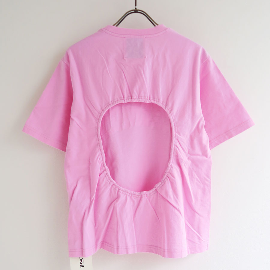 【INSCRIRE/アンスクリア】<br>Back Circle Tee <br>I25SS-BC98A