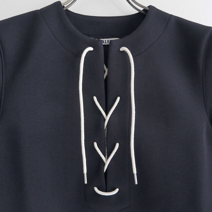 ◇AURALEE（オーラリー）WETSUIT JERSEY LACE UP TEE