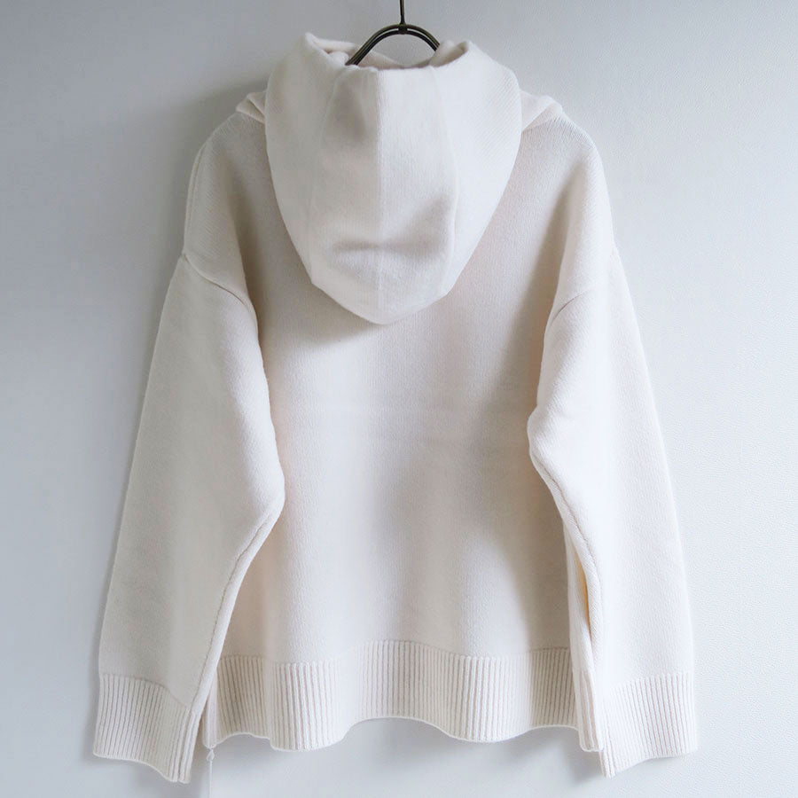 【IIROT/イロット】<br>Drape hoodie knit <br>024-023-KT61