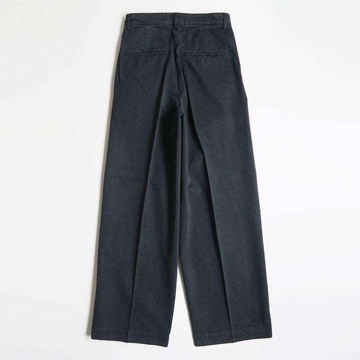 AURALEE/オーラリー】GARMENT-DYED FINX LIGHT CHINO ONE-TUCK WIDE
