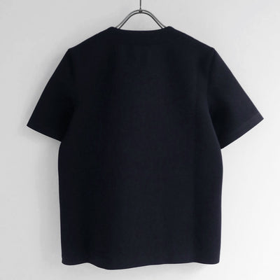 【AURALEE/オーラリー】<br>WETSUIT JERSEY LACE UP TEE <br>A25SP02WJ