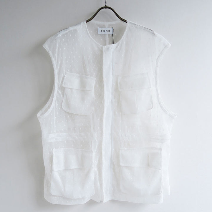 BELPER/ベルパー】TULE VEST 2217-0325の通販 「ONENESS ONLINE STORE」