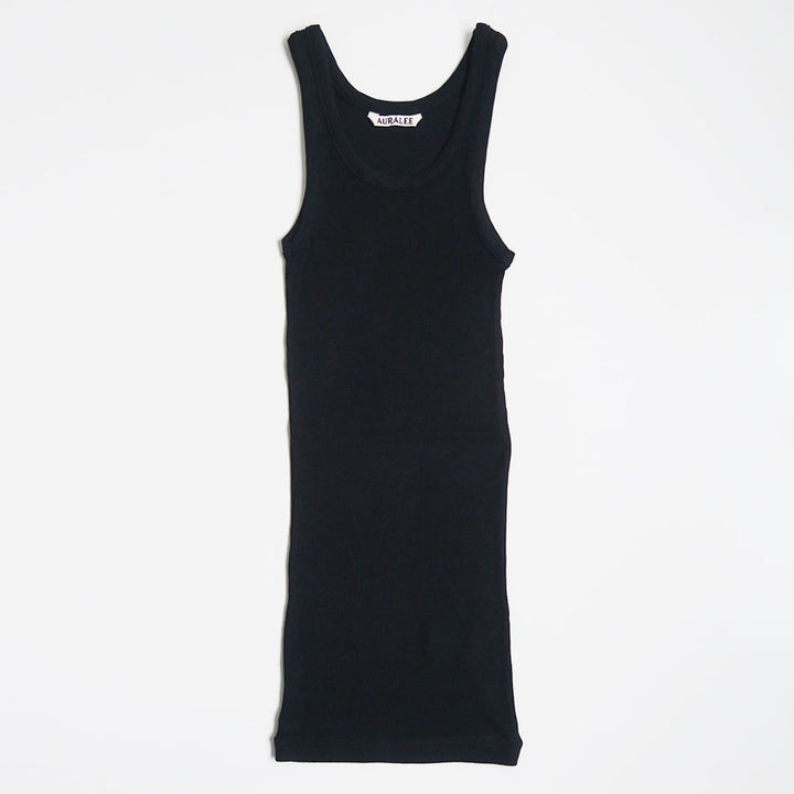 AURALEE/オーラリー】WOOL SILK SOFT RIB TANK A25AT02WSの通販