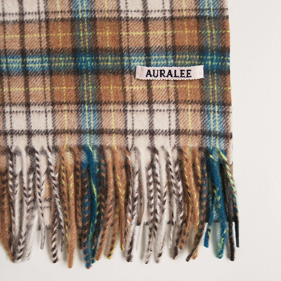 AURALEE/オーラリー】CASHMERE CHECK STOLE A23AM01CMの通販 「ONENESS