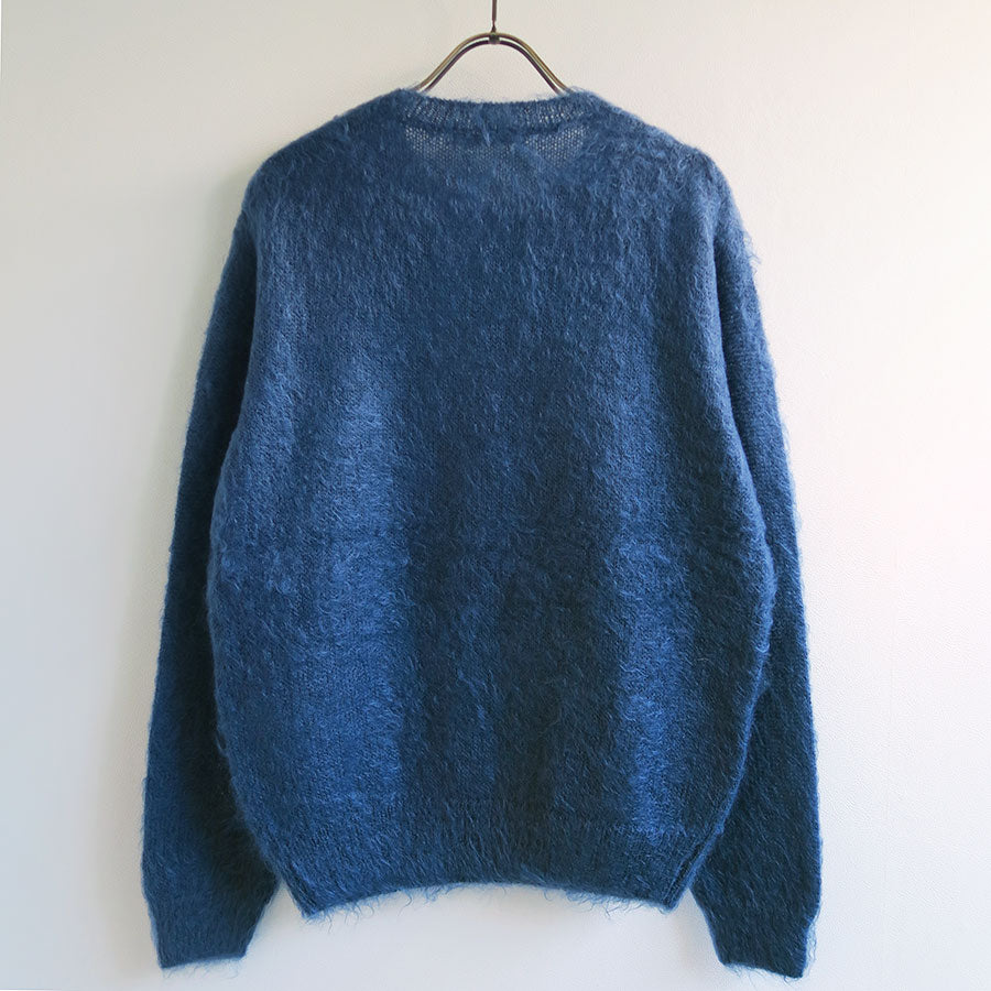 AURALEE/オーラリー】BRUSHED SUPER KID MOHAIR KNIT P/O A26AP04KMの
