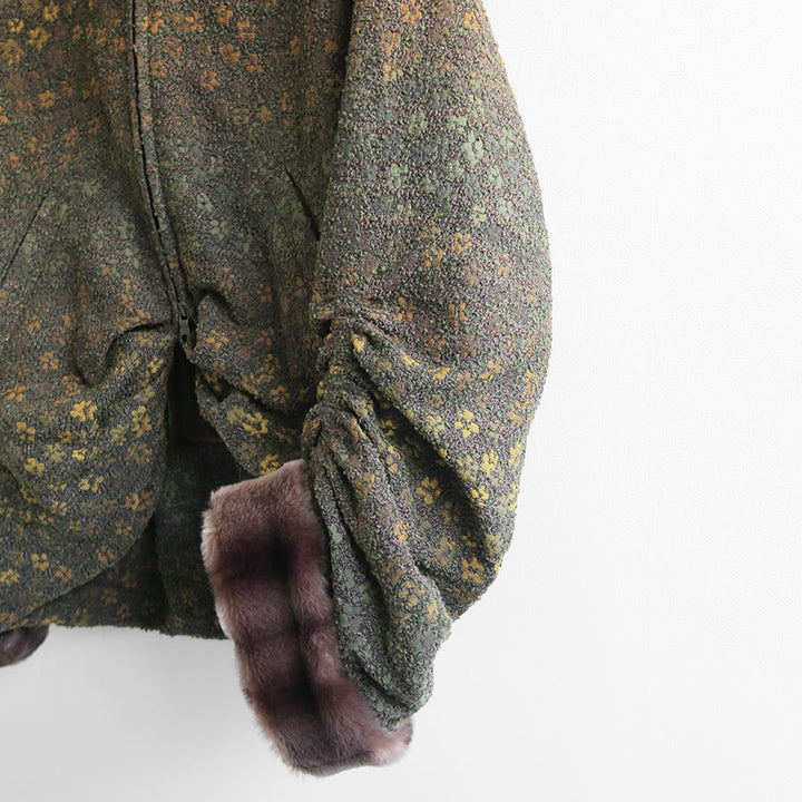 FUMIKA UCHIDA/フミカウチダ】Boucle Jacquard Lounge Blouson Y-OT001