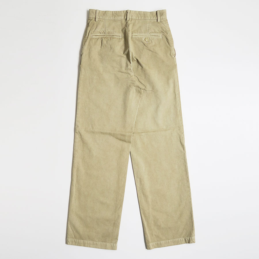 AURALEE/オーラリー】GARMENT-DYED FINX LIGHT CHINO PANTS A26SP06LF