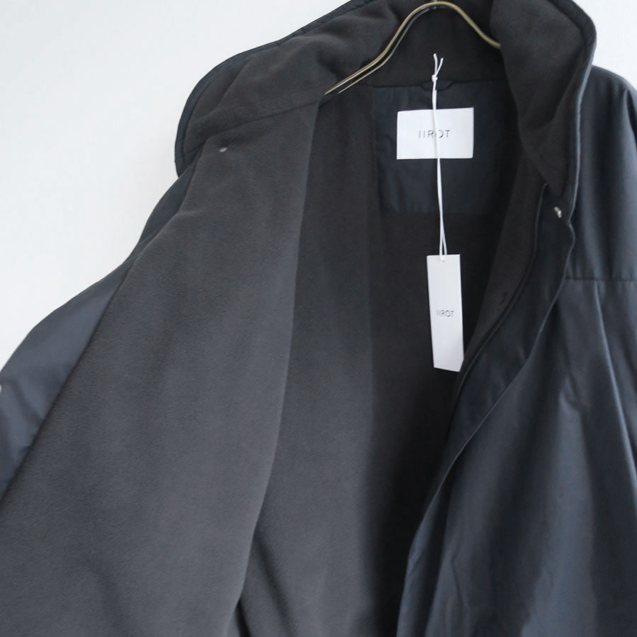 【IIROT/イロット】<br>Nylon fully dull zipper JK <br>024-023-WC27