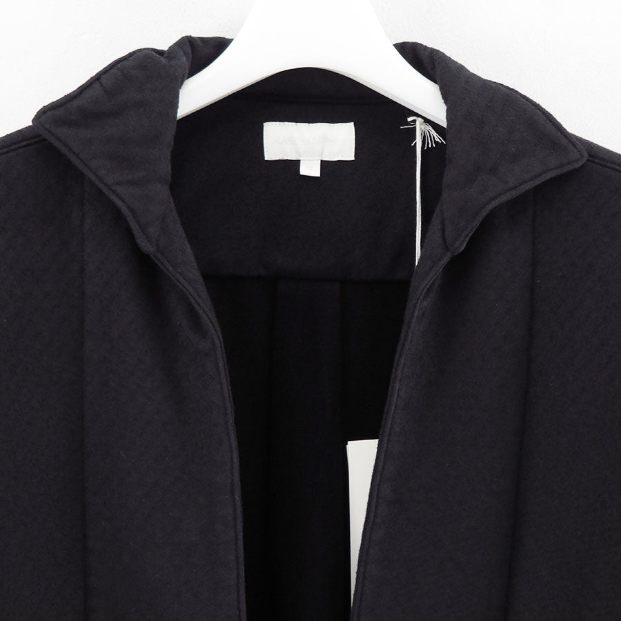 【KANEMASA PHIL./カネマサフィル】<br>36G Needle Punch Vneck Smog <br>KM25A-008