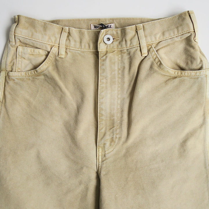 パンツ AURALEE 25ss ORGANIC COTTON DUCK PANTS BIOTOP(ビオトープ) / WOMEN【AURALEE】ORGANIC COTTON DUCK PANTS