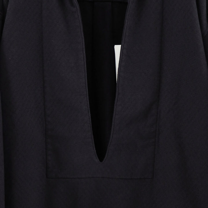 KANEMASA PHIL./カネマサフィル】36G Needle Punch Vneck Smog