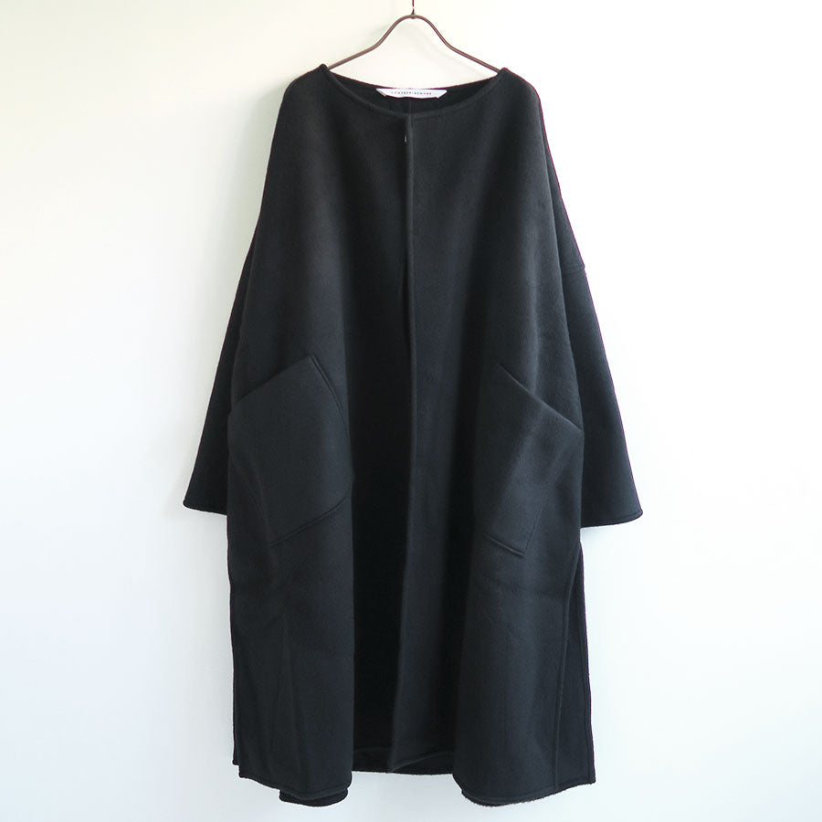 【COGTHEBIGSMOKE/コグ ザ ビックスモーク】<br>KENSINGTON COLLARLESS COAT <br>11802-193-1115-1