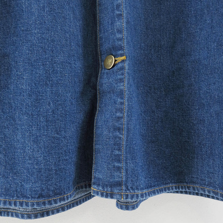 AURALEE/オーラリー】SELVEDGE LIGHT OZ DENIM SHIRT A25SS01SD