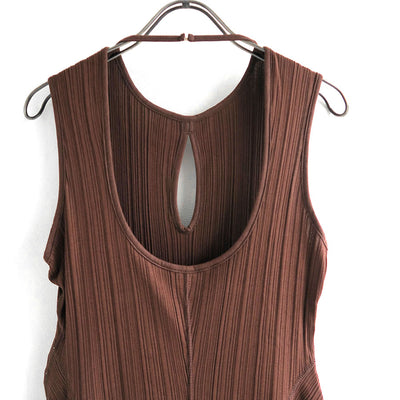 【Mame Kurogouchi/マメ】<br>Random Ribbed Organic Cotton 2 way Dress <br>MM23PF-JS725