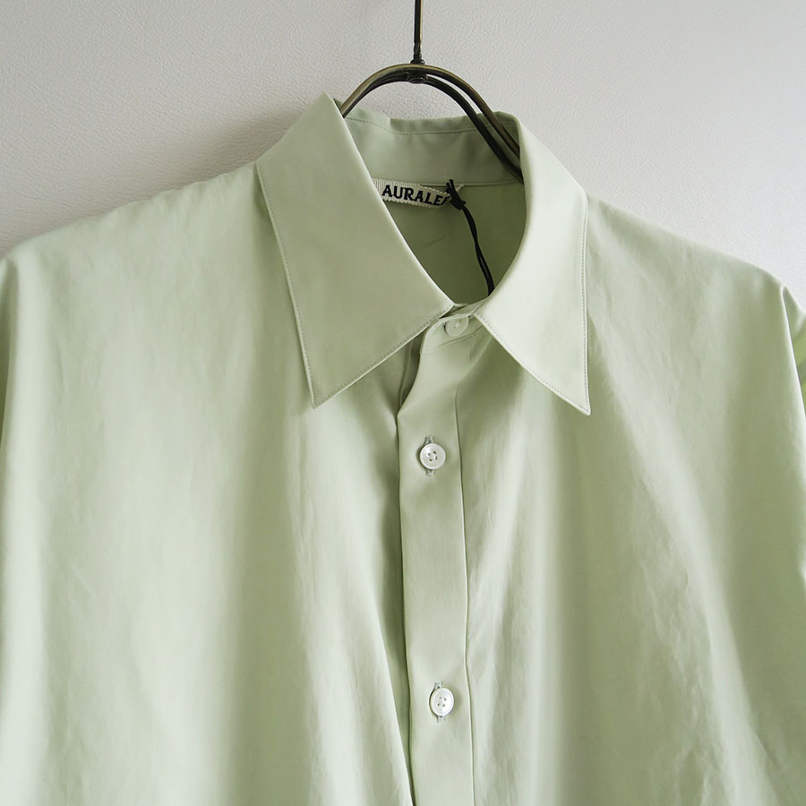 AURALEE / オーラリー | WASHED FINX TWILL HALF SLEEVED BIG