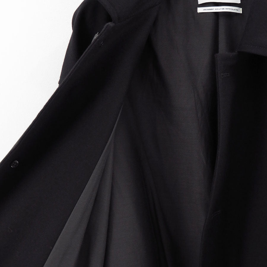 【Graphpaper/グラフペーパー】<br>Scale Off Flannel Car Coat <br>GM253-10354