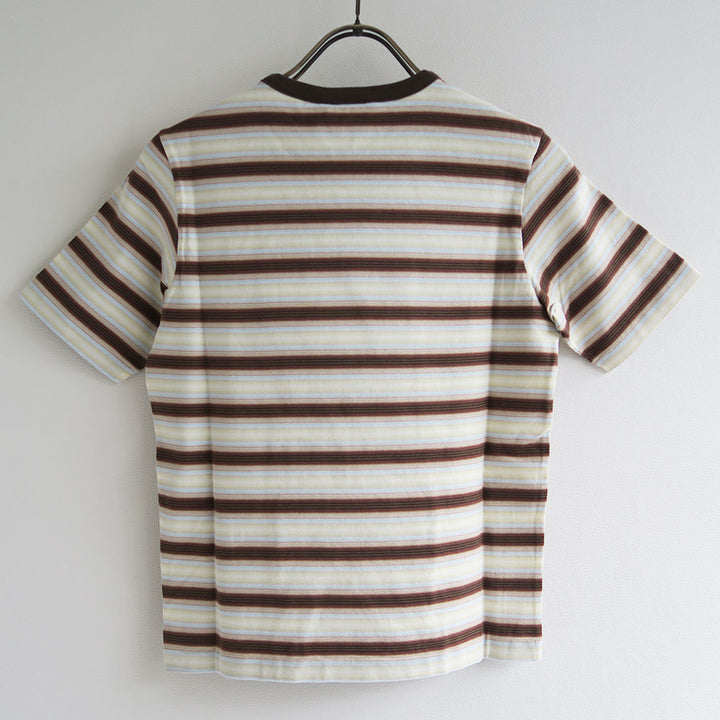 AURALEE/オーラリー】GRADIENT STRIPE JERSEY TEE A26ST04GJの通販