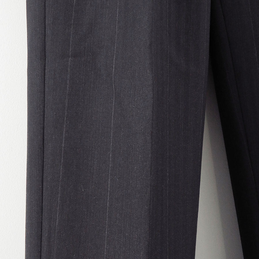 AURALEE/オーラリー】BLUEFACED WOOL TWO-TUCK SLACKS A25SP02BA